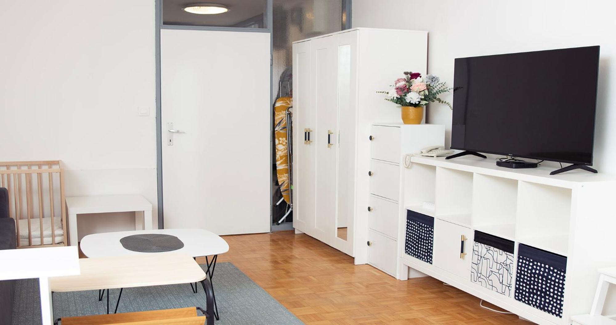 Apartment White Door *